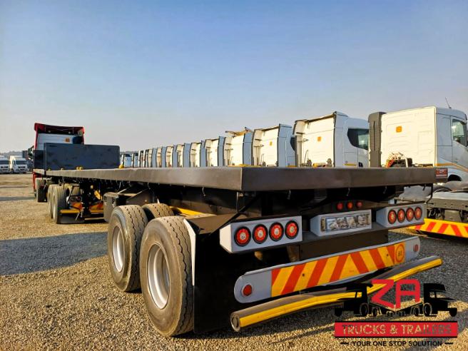 2015 SA TRUCK BODIES SUPERLINK FLAT DECK TRAILER #53075